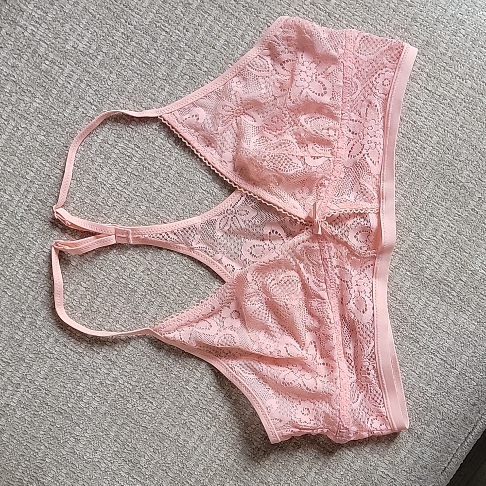Aerie racerback lace bralet bra